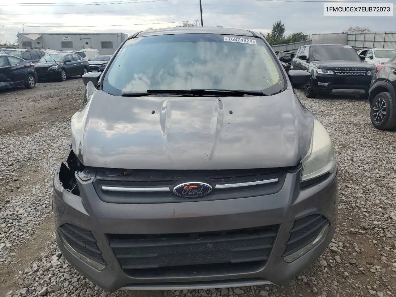 2014 Ford Escape Se VIN: 1FMCU0GX7EUB72073 Lot: 76874924