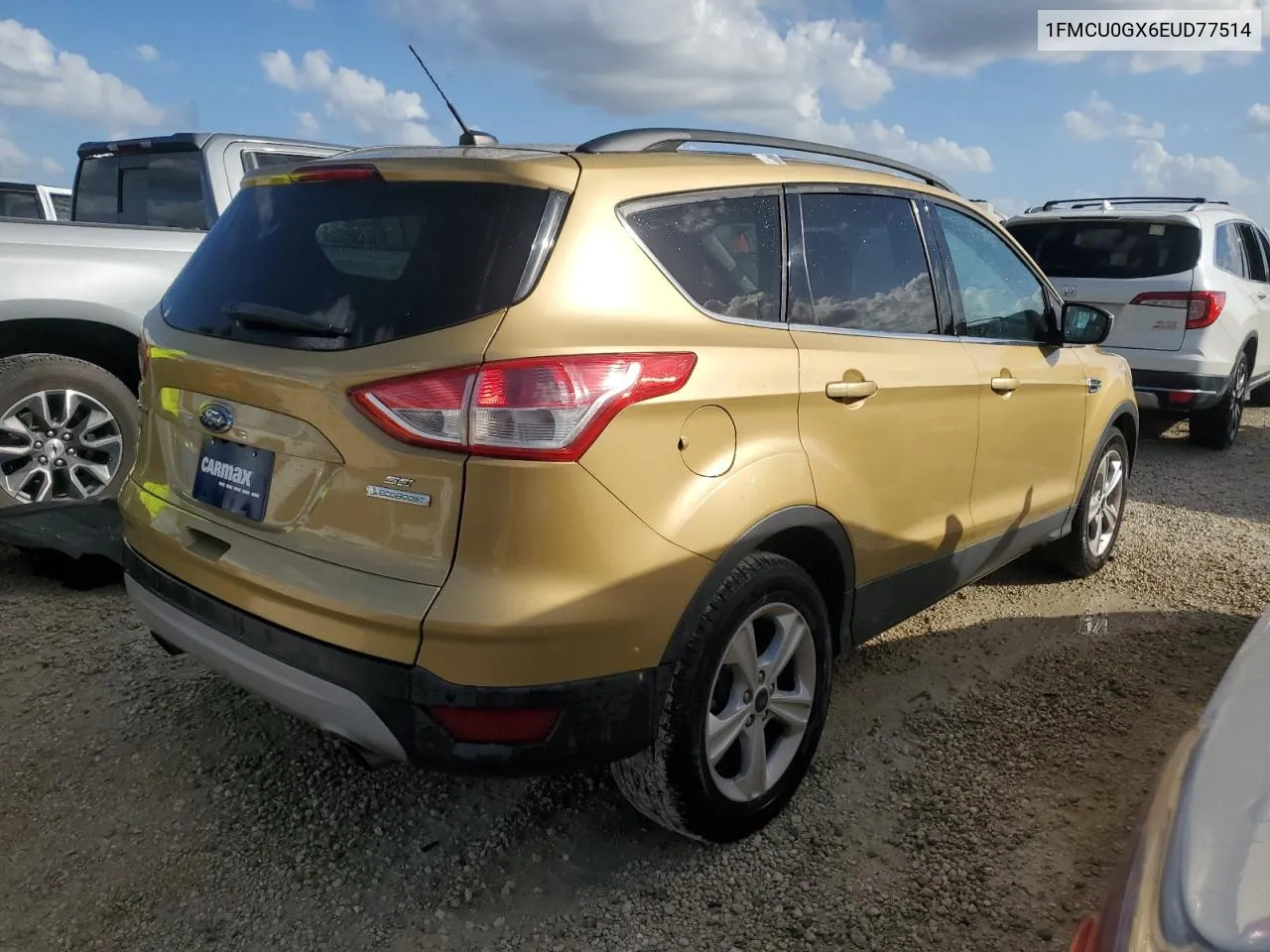 2014 Ford Escape Se VIN: 1FMCU0GX6EUD77514 Lot: 76880744