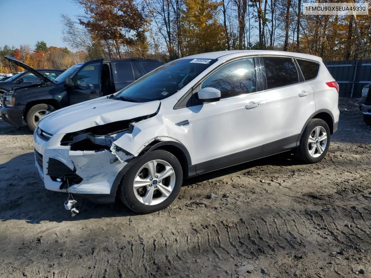 2014 Ford Escape Se VIN: 1FMCU9GX5EUA49330 Lot: 76980894