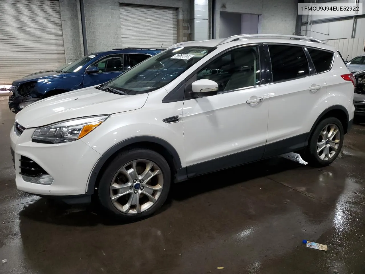 2014 Ford Escape Titanium VIN: 1FMCU9J94EUE52922 Lot: 76987744