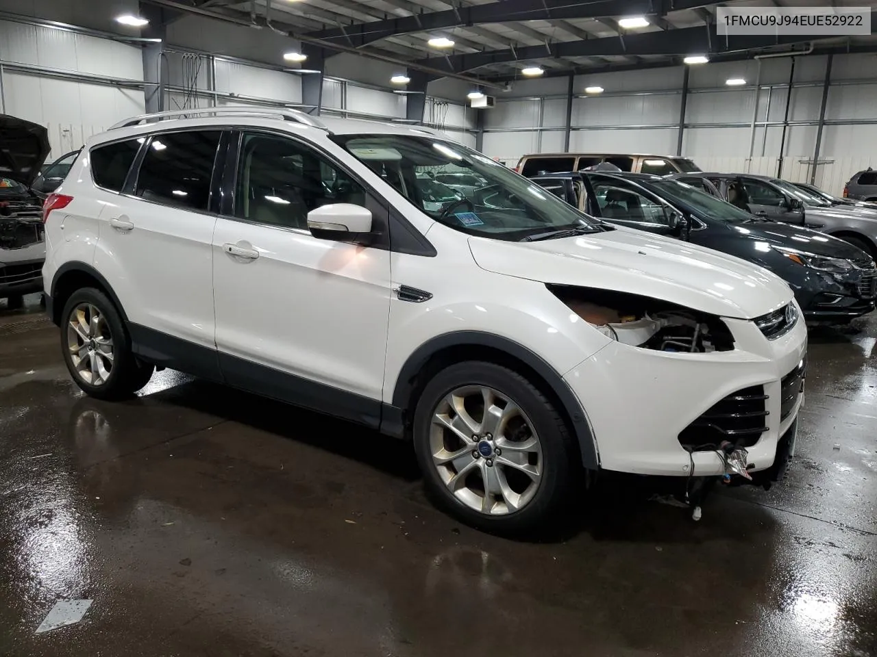 2014 Ford Escape Titanium VIN: 1FMCU9J94EUE52922 Lot: 76987744