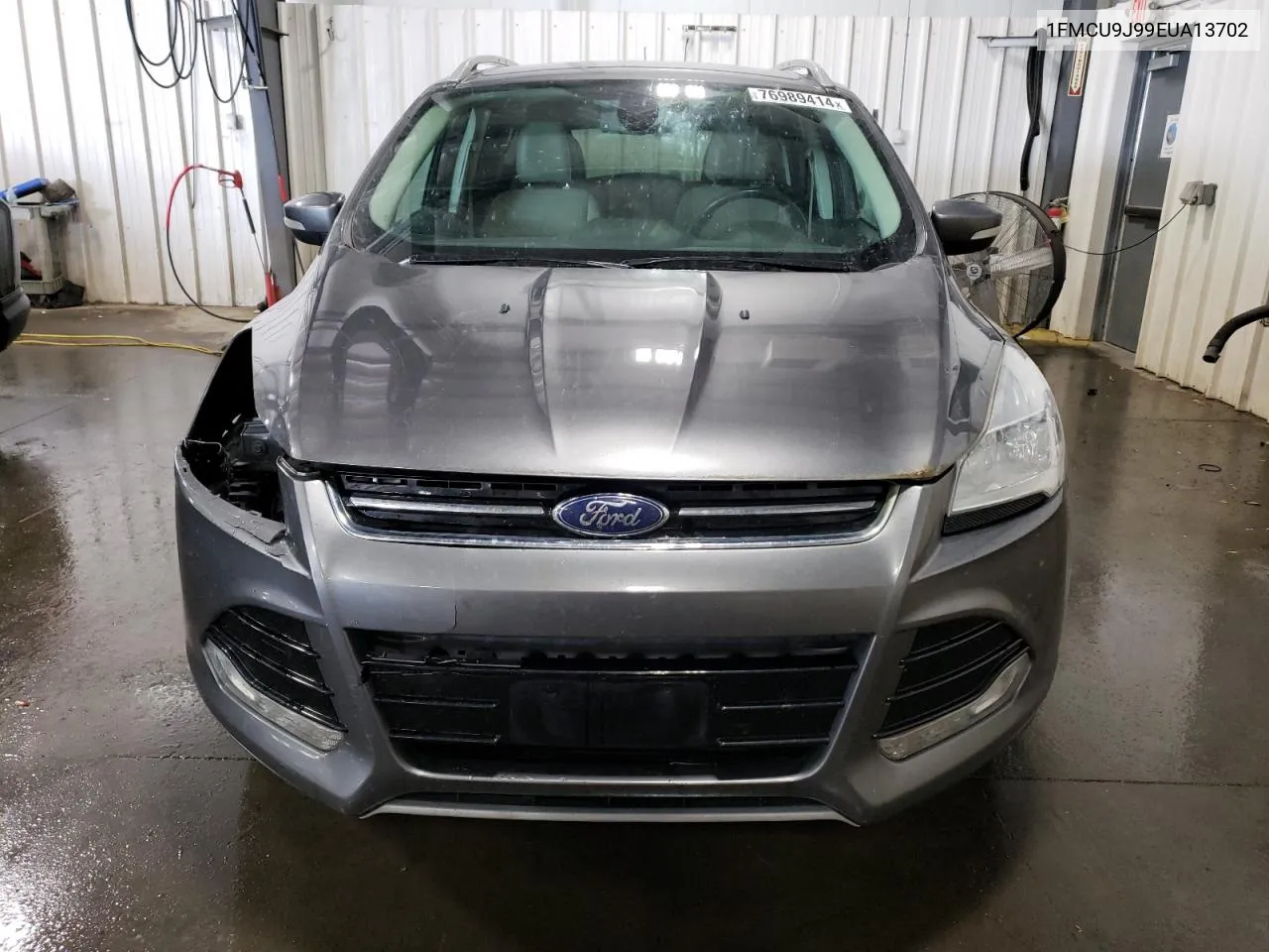 2014 Ford Escape Titanium VIN: 1FMCU9J99EUA13702 Lot: 76989414