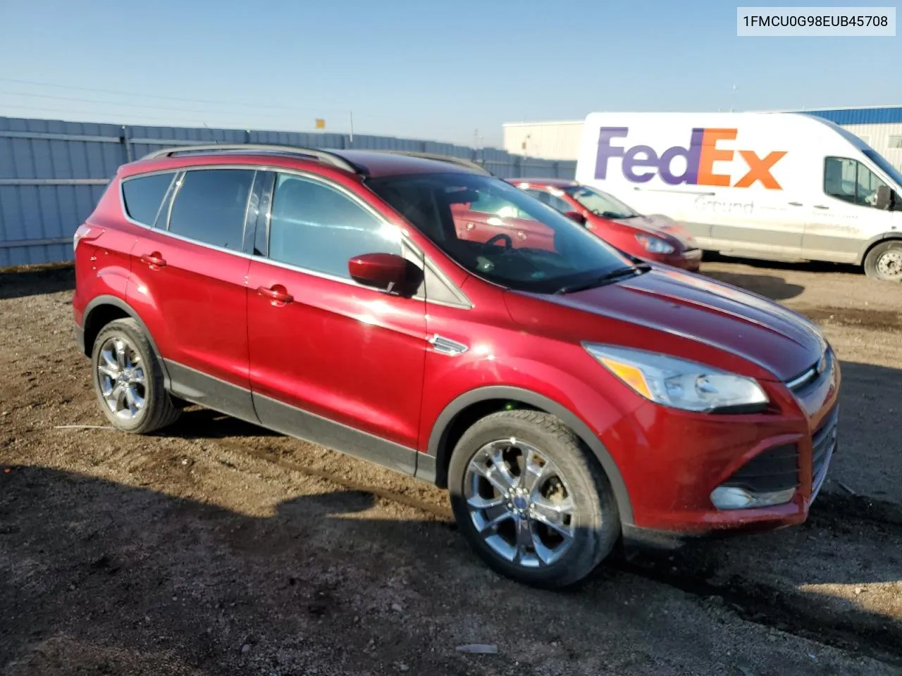 2014 Ford Escape Se VIN: 1FMCU0G98EUB45708 Lot: 77002314