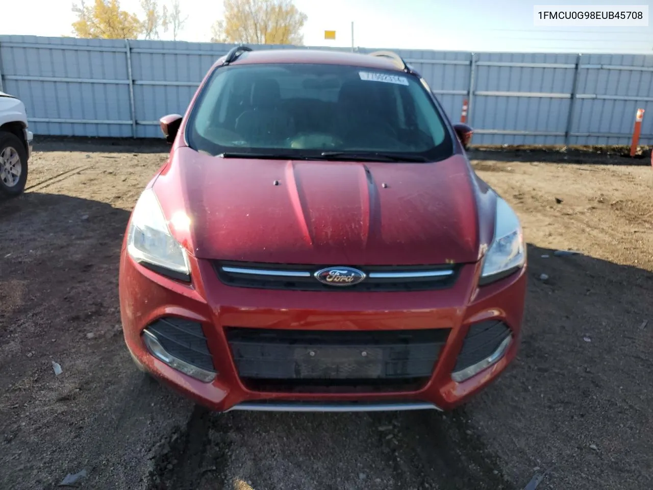 2014 Ford Escape Se VIN: 1FMCU0G98EUB45708 Lot: 77002314