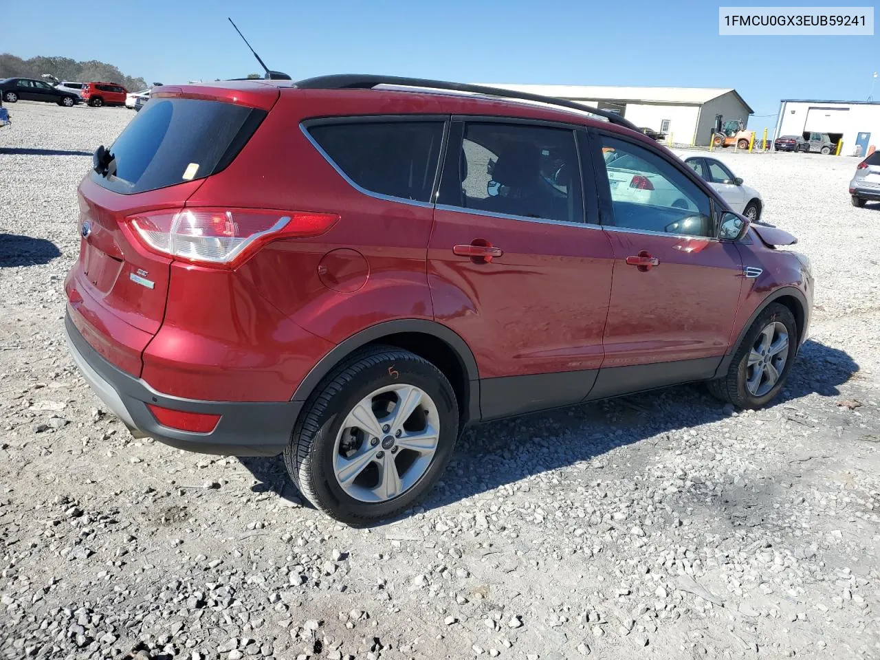 2014 Ford Escape Se VIN: 1FMCU0GX3EUB59241 Lot: 77181974