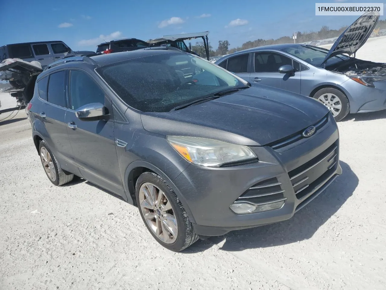 2014 Ford Escape Se VIN: 1FMCU0GX8EUD22370 Lot: 77185804