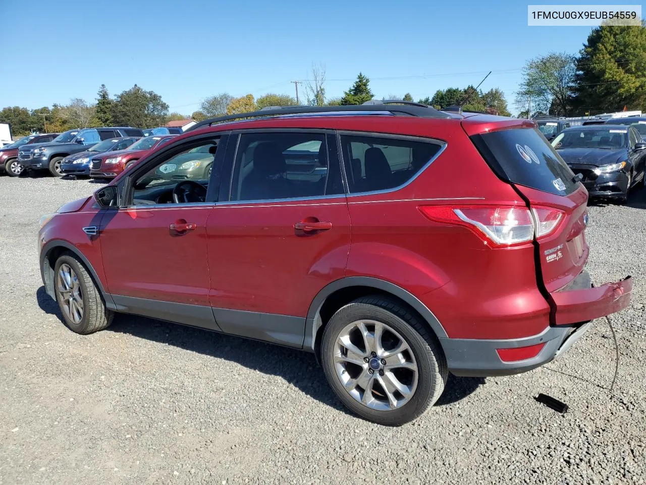 1FMCU0GX9EUB54559 2014 Ford Escape Se