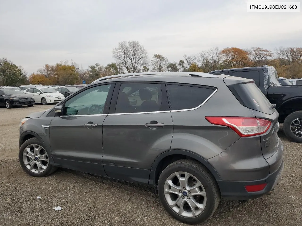 2014 Ford Escape Titanium VIN: 1FMCU9J98EUC21683 Lot: 77222724