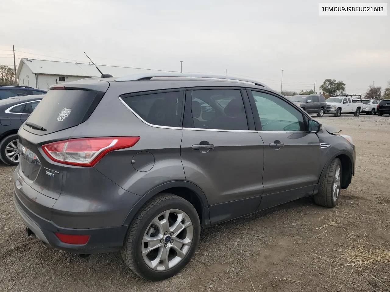 2014 Ford Escape Titanium VIN: 1FMCU9J98EUC21683 Lot: 77222724