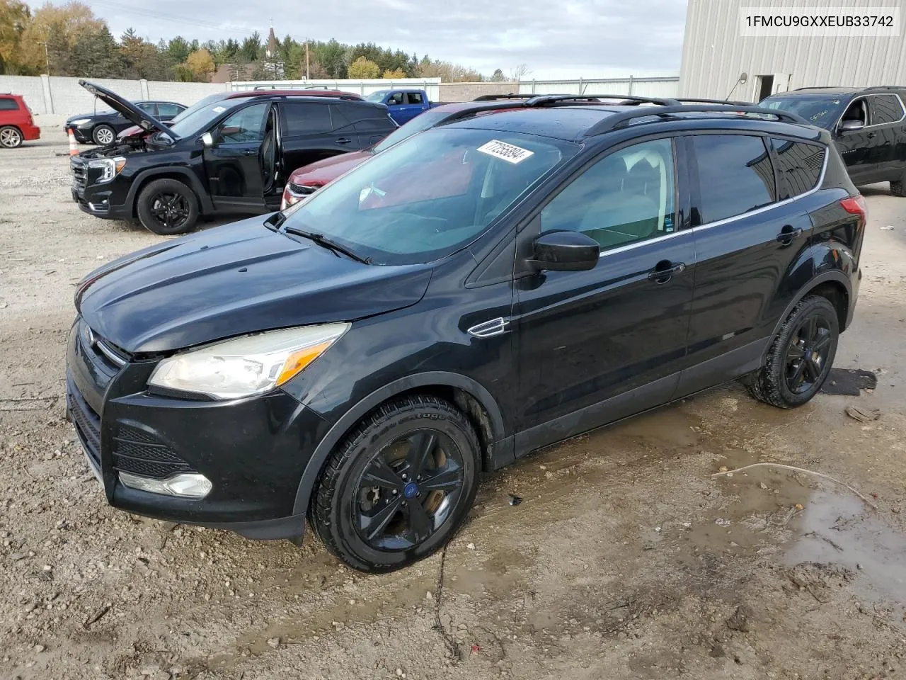 2014 Ford Escape Se VIN: 1FMCU9GXXEUB33742 Lot: 77255894