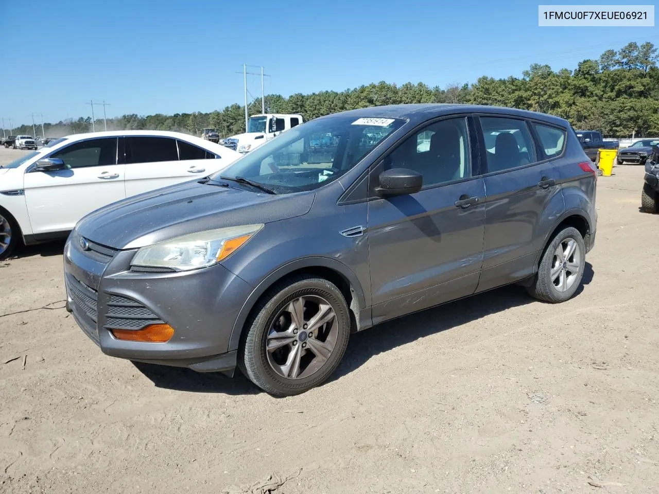 2014 Ford Escape S VIN: 1FMCU0F7XEUE06921 Lot: 77351914