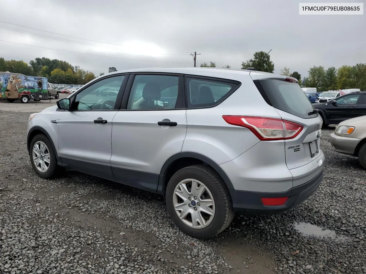 2014 Ford Escape S VIN: 1FMCU0F79EUB08635 Lot: 77374944