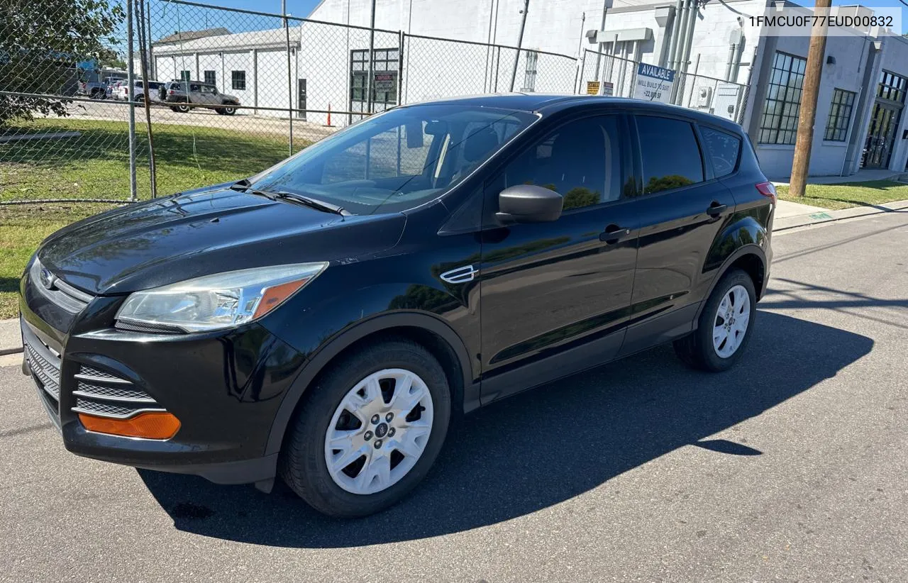 2014 Ford Escape S VIN: 1FMCU0F77EUD00832 Lot: 77387954