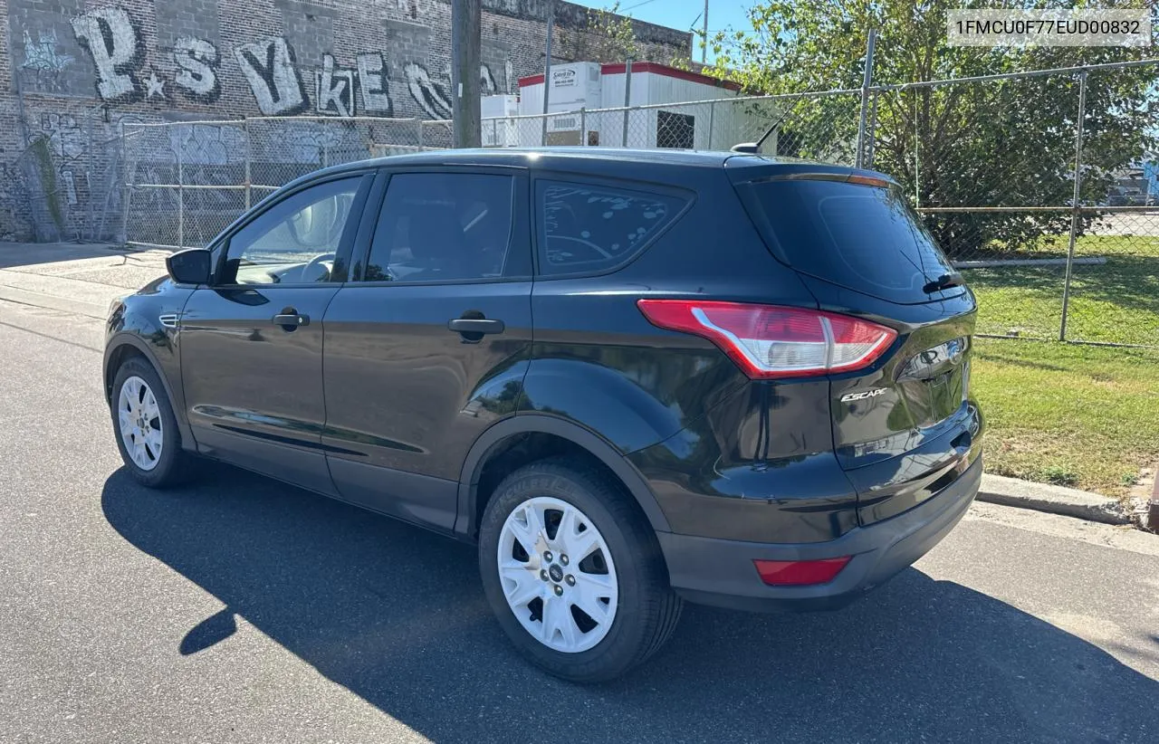 2014 Ford Escape S VIN: 1FMCU0F77EUD00832 Lot: 77387954