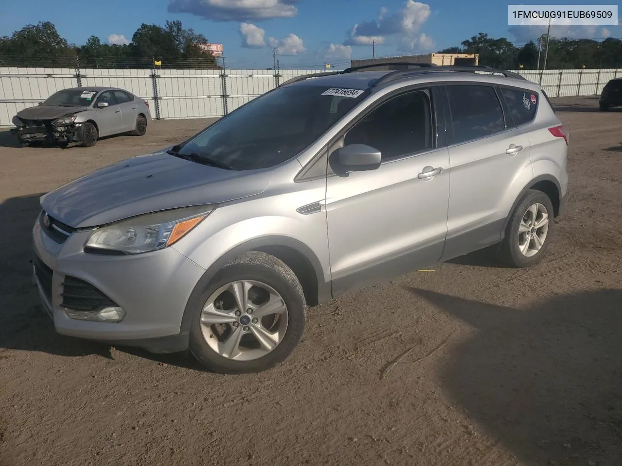 2014 Ford Escape Se VIN: 1FMCU0G91EUB69509 Lot: 77416694