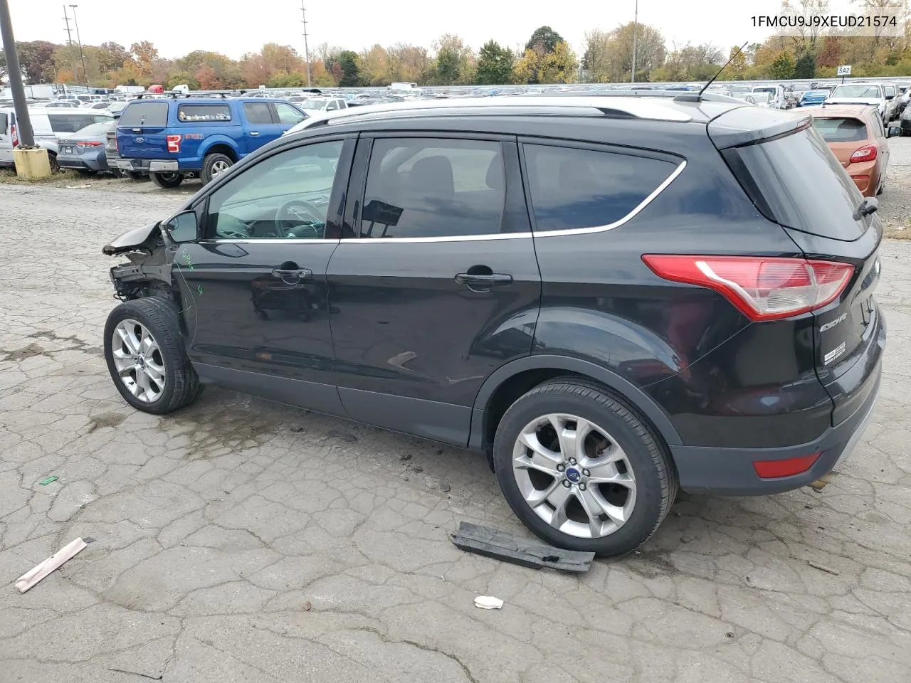 2014 Ford Escape Titanium VIN: 1FMCU9J9XEUD21574 Lot: 77434424