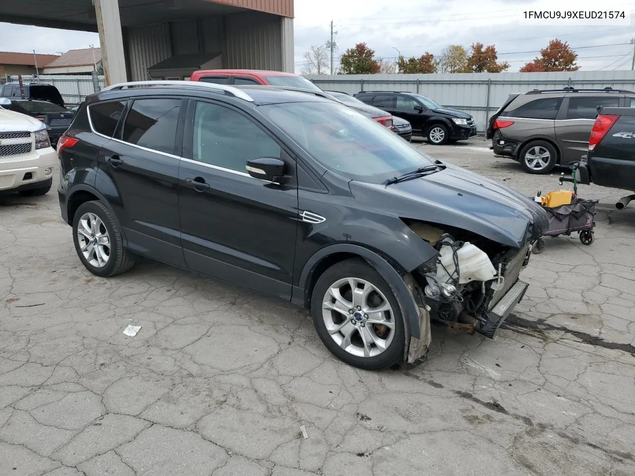 2014 Ford Escape Titanium VIN: 1FMCU9J9XEUD21574 Lot: 77434424