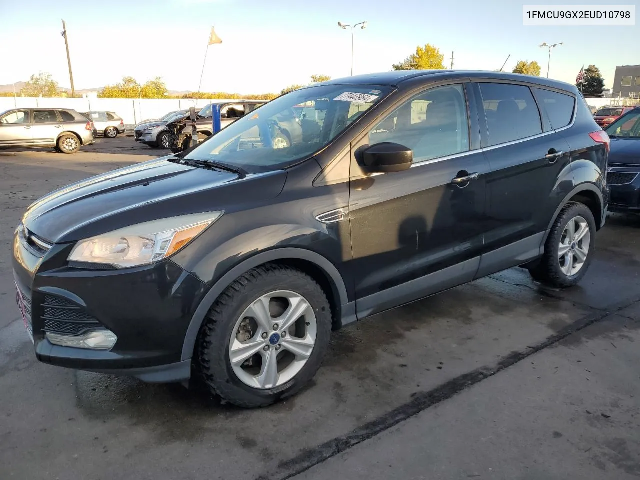 2014 Ford Escape Se VIN: 1FMCU9GX2EUD10798 Lot: 77443964