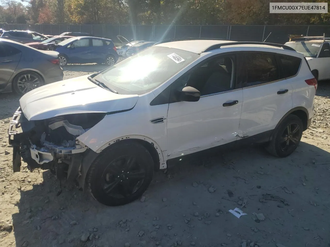 2014 Ford Escape Se VIN: 1FMCU0GX7EUE47814 Lot: 77446594