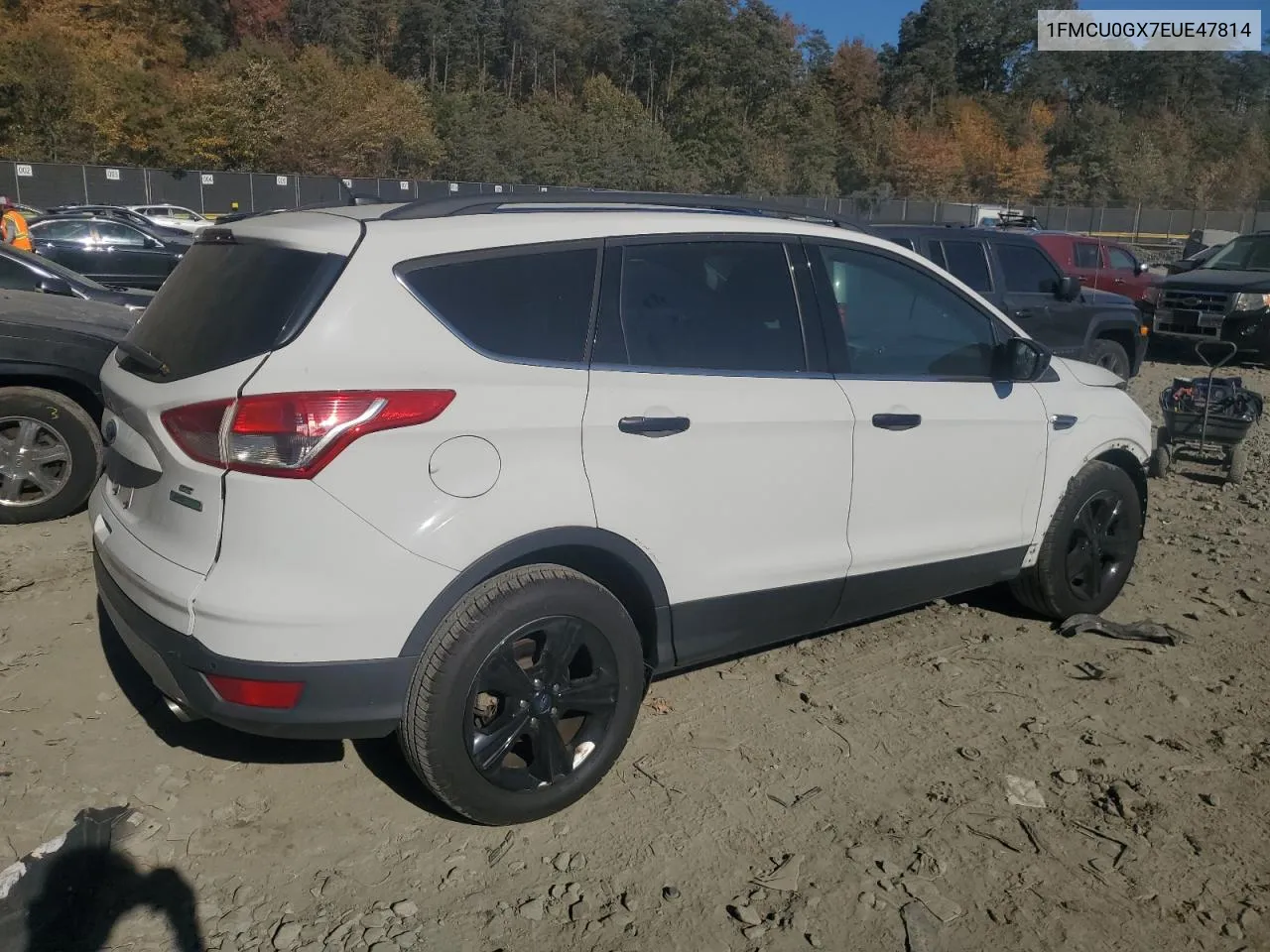 2014 Ford Escape Se VIN: 1FMCU0GX7EUE47814 Lot: 77446594