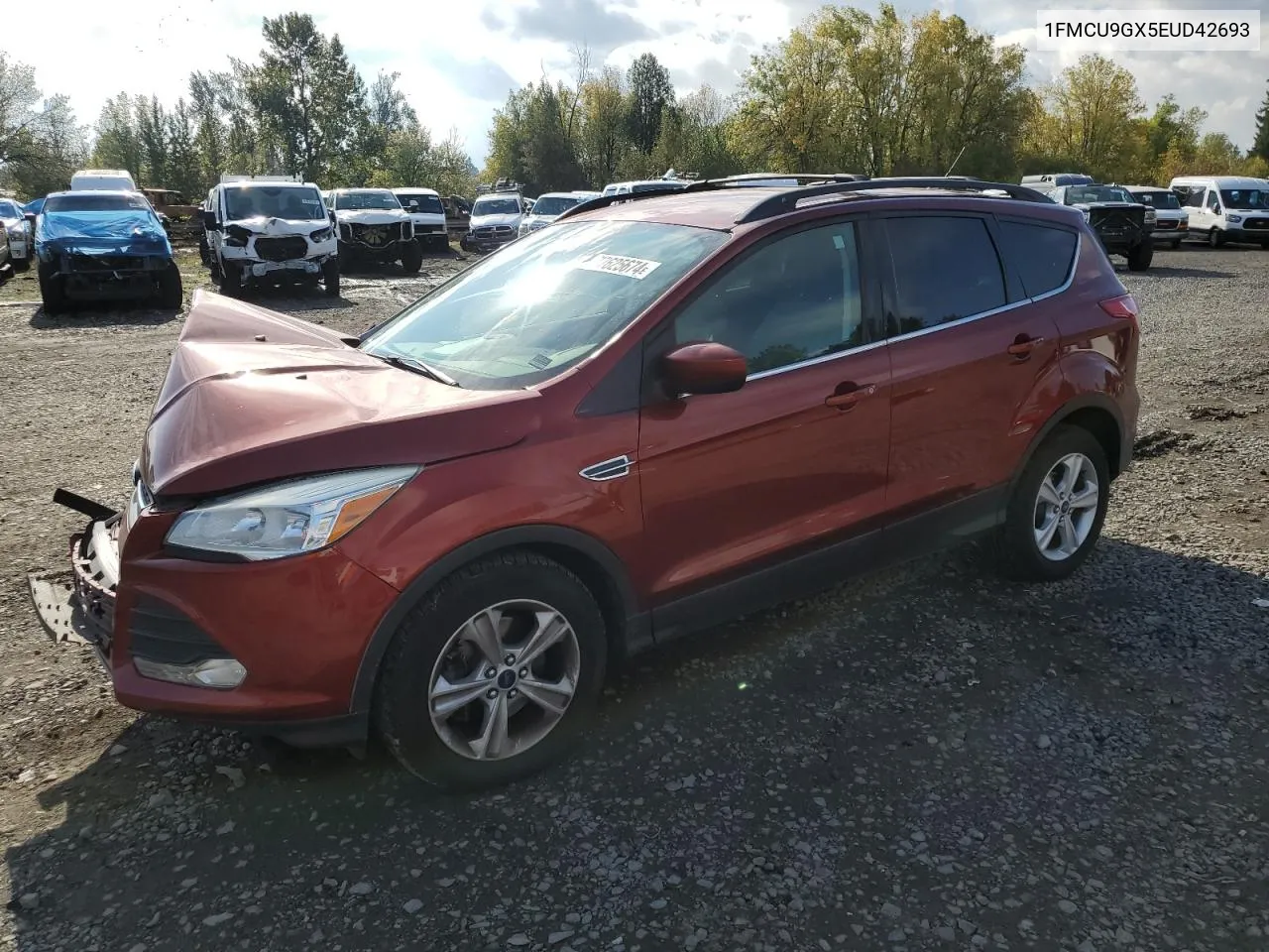 2014 Ford Escape Se VIN: 1FMCU9GX5EUD42693 Lot: 77625674