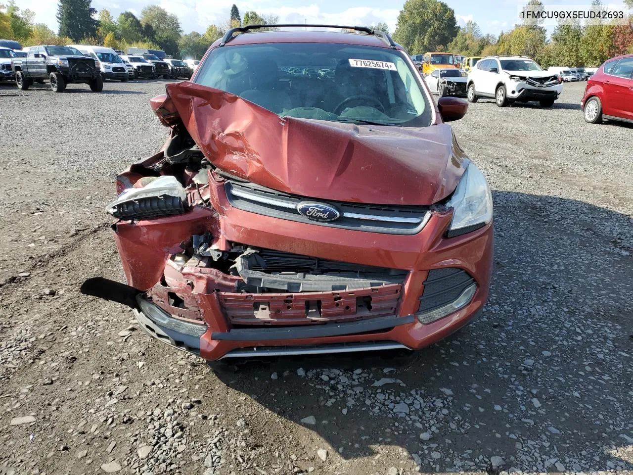 2014 Ford Escape Se VIN: 1FMCU9GX5EUD42693 Lot: 77625674