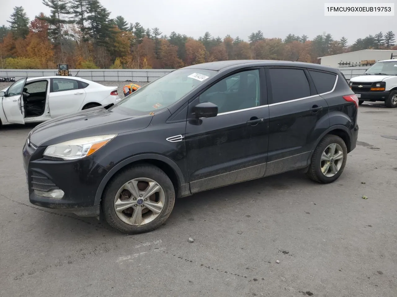 2014 Ford Escape Se VIN: 1FMCU9GX0EUB19753 Lot: 77634204