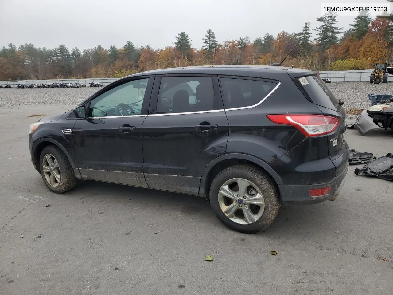 2014 Ford Escape Se VIN: 1FMCU9GX0EUB19753 Lot: 77634204