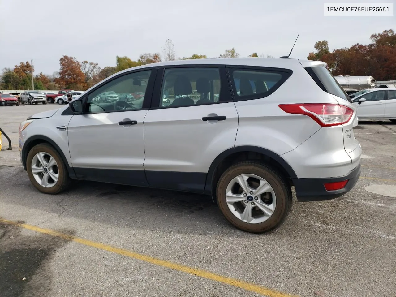 2014 Ford Escape S VIN: 1FMCU0F76EUE25661 Lot: 77742424