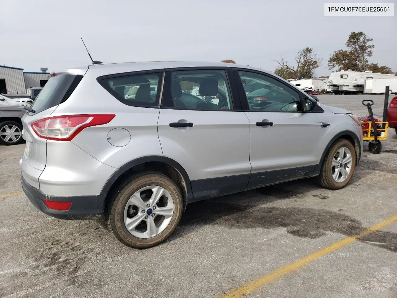 2014 Ford Escape S VIN: 1FMCU0F76EUE25661 Lot: 77742424