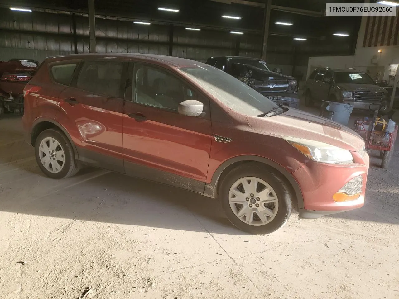 2014 Ford Escape S VIN: 1FMCU0F76EUC92660 Lot: 77790944