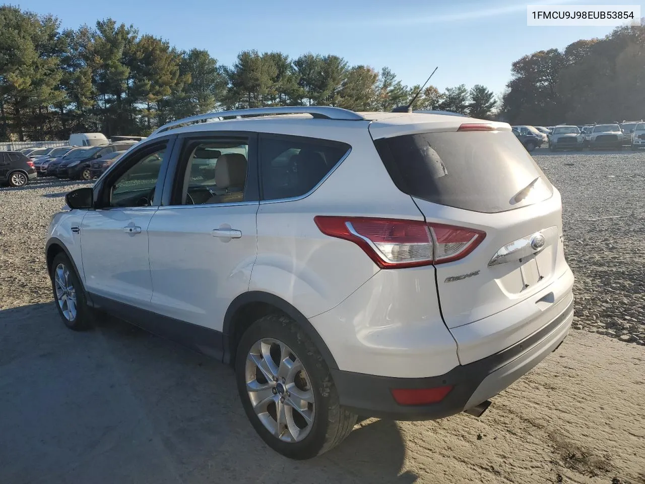 2014 Ford Escape Titanium VIN: 1FMCU9J98EUB53854 Lot: 78009094