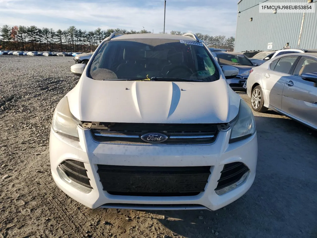 2014 Ford Escape Titanium VIN: 1FMCU9J98EUB53854 Lot: 78009094