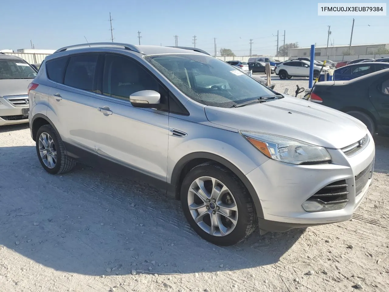 2014 Ford Escape Titanium VIN: 1FMCU0JX3EUB79384 Lot: 78051814