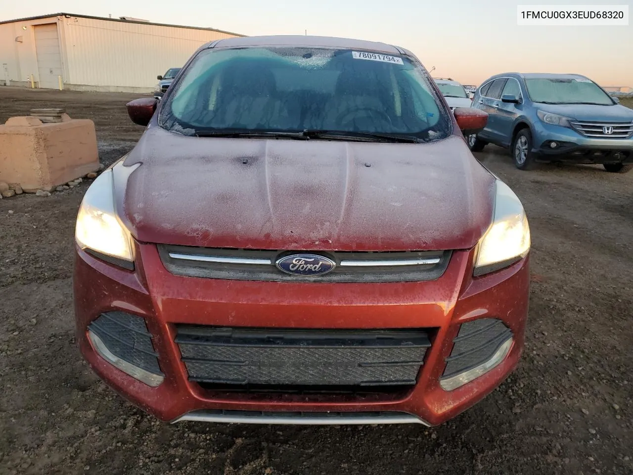 2014 Ford Escape Se VIN: 1FMCU0GX3EUD68320 Lot: 78091794