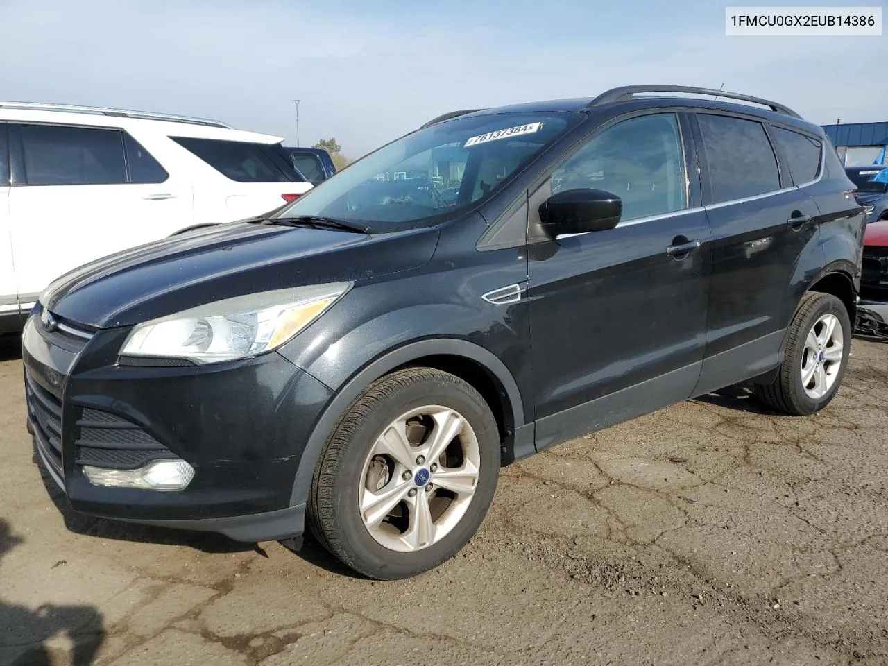 2014 Ford Escape Se VIN: 1FMCU0GX2EUB14386 Lot: 78137384