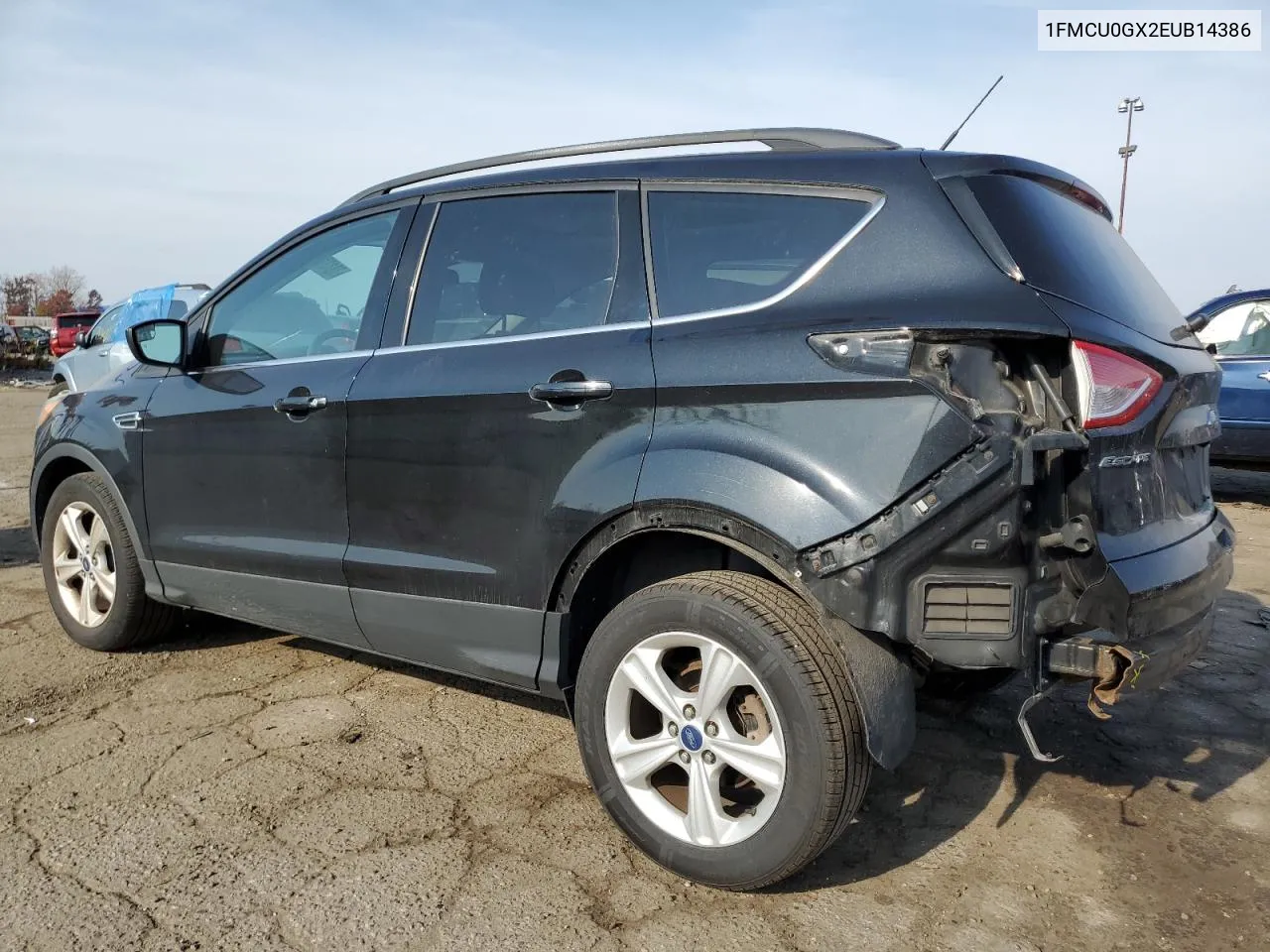 2014 Ford Escape Se VIN: 1FMCU0GX2EUB14386 Lot: 78137384