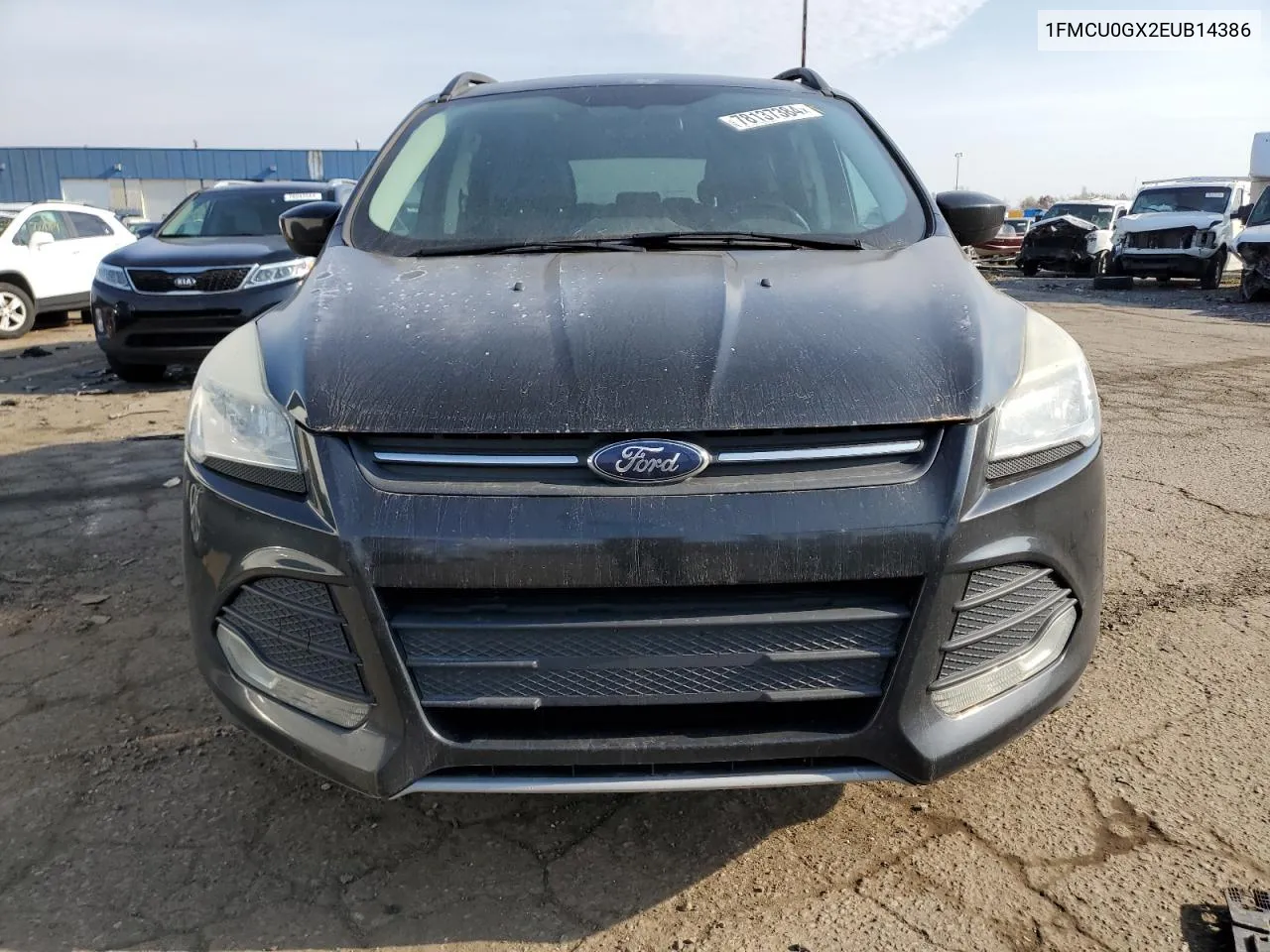 2014 Ford Escape Se VIN: 1FMCU0GX2EUB14386 Lot: 78137384