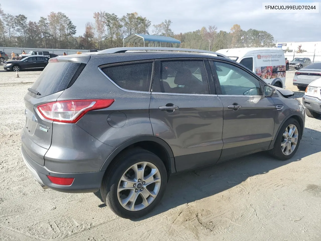 2014 Ford Escape Titanium VIN: 1FMCU0J99EUD70244 Lot: 78152694