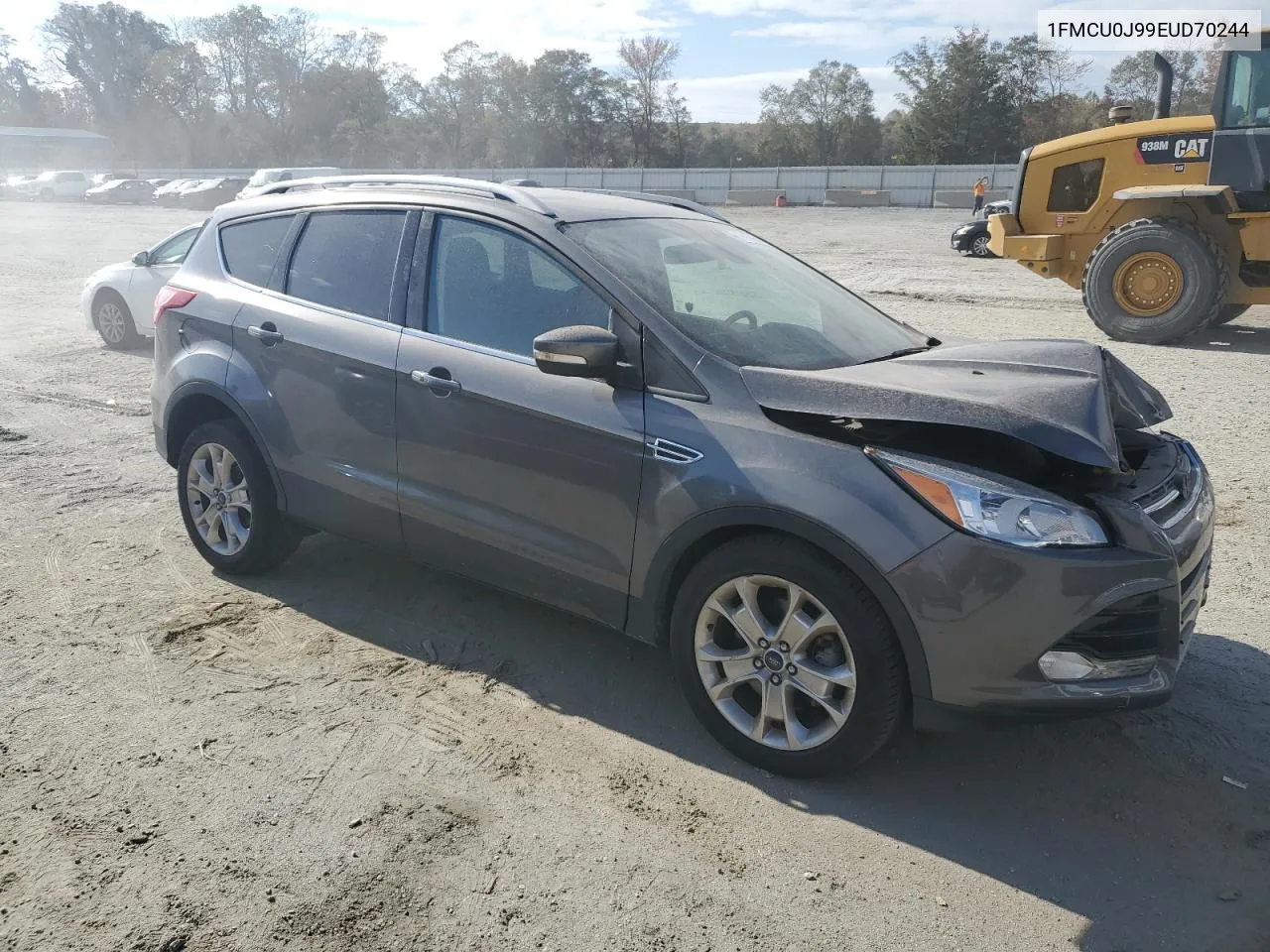 2014 Ford Escape Titanium VIN: 1FMCU0J99EUD70244 Lot: 78152694