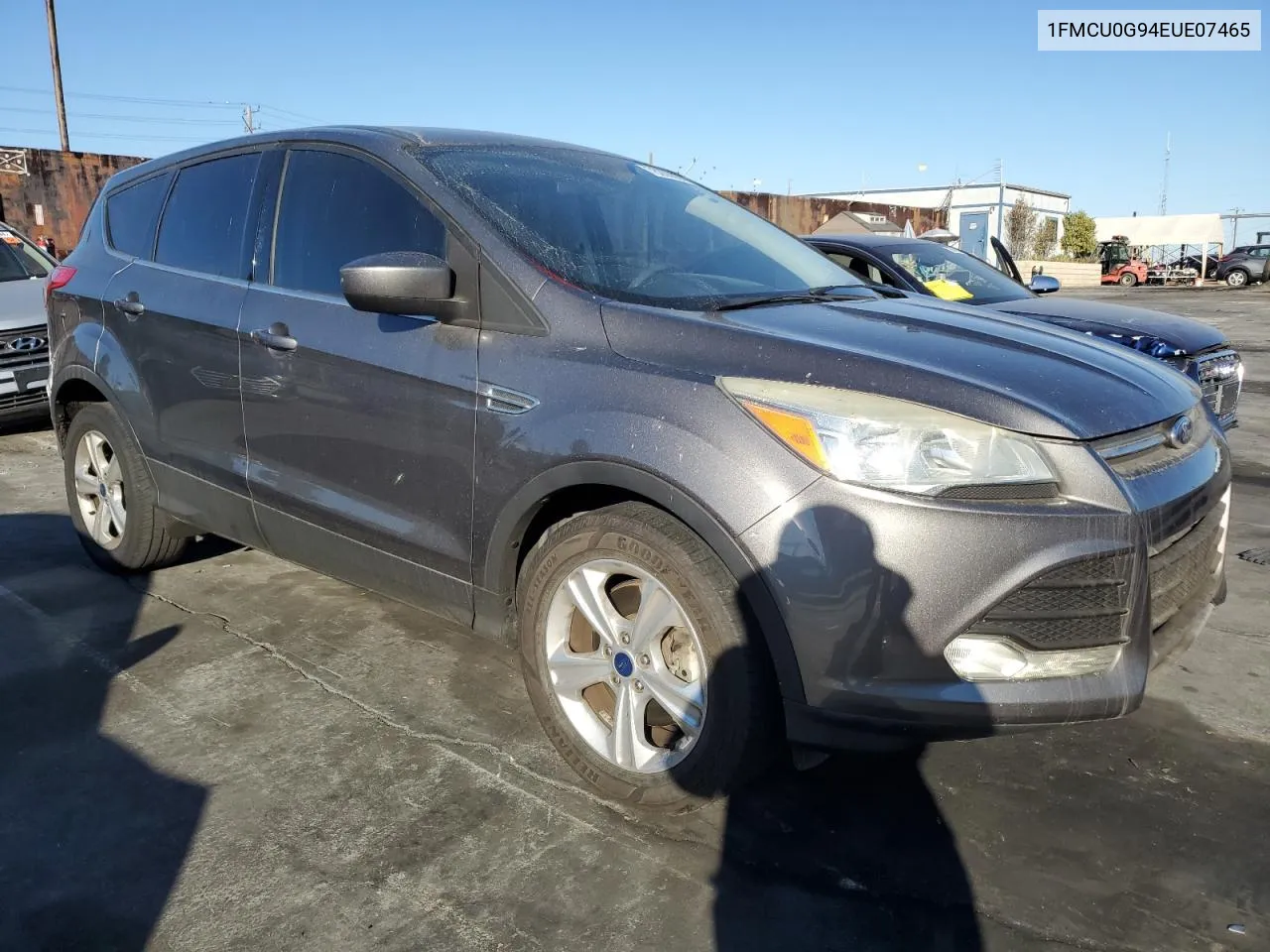 2014 Ford Escape Se VIN: 1FMCU0G94EUE07465 Lot: 78265954