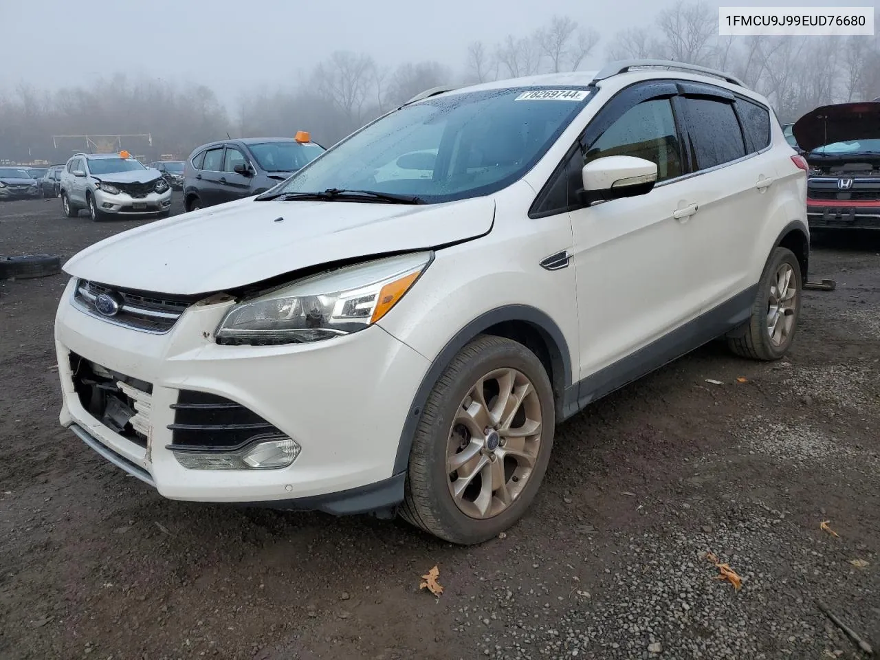 2014 Ford Escape Titanium VIN: 1FMCU9J99EUD76680 Lot: 78269744