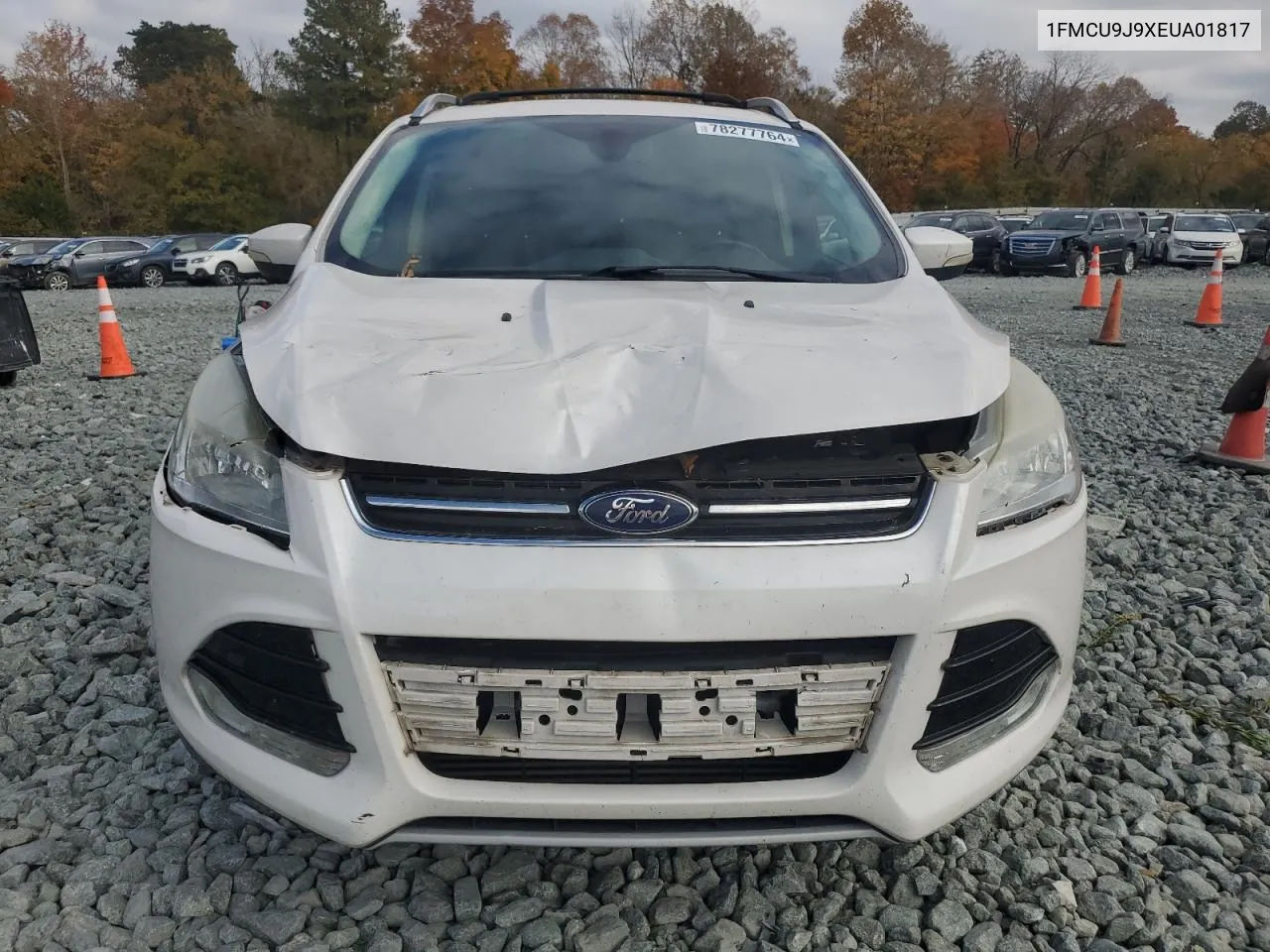 2014 Ford Escape Titanium VIN: 1FMCU9J9XEUA01817 Lot: 78277764