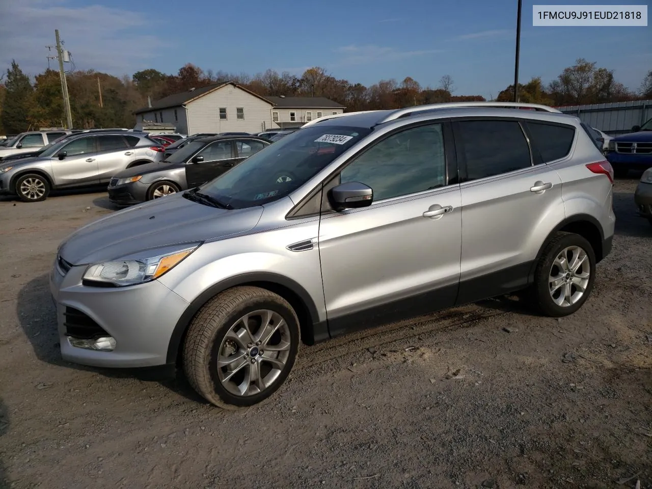 2014 Ford Escape Titanium VIN: 1FMCU9J91EUD21818 Lot: 78379234