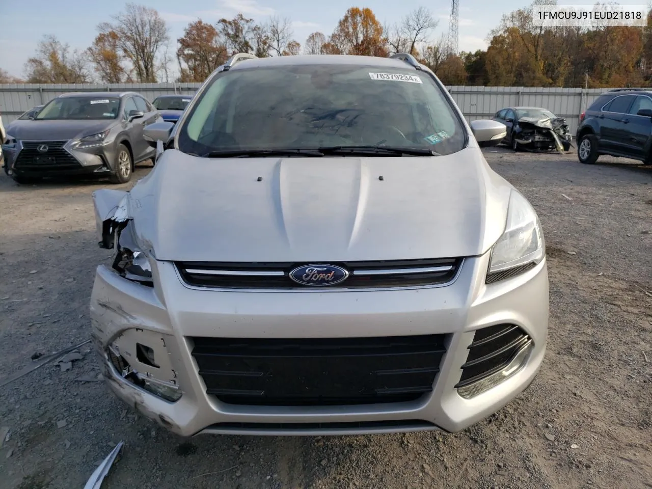 2014 Ford Escape Titanium VIN: 1FMCU9J91EUD21818 Lot: 78379234