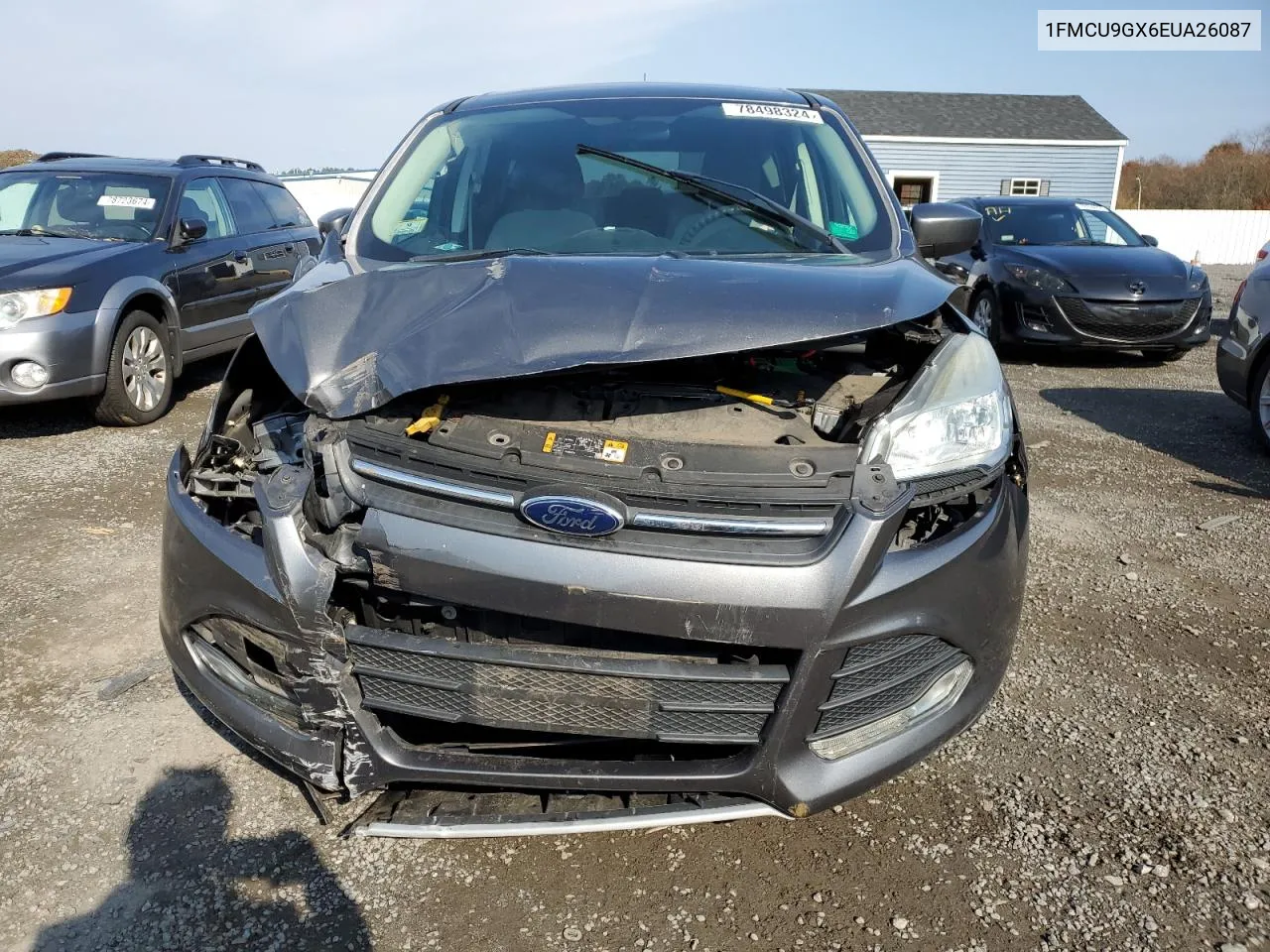 2014 Ford Escape Se VIN: 1FMCU9GX6EUA26087 Lot: 78498324