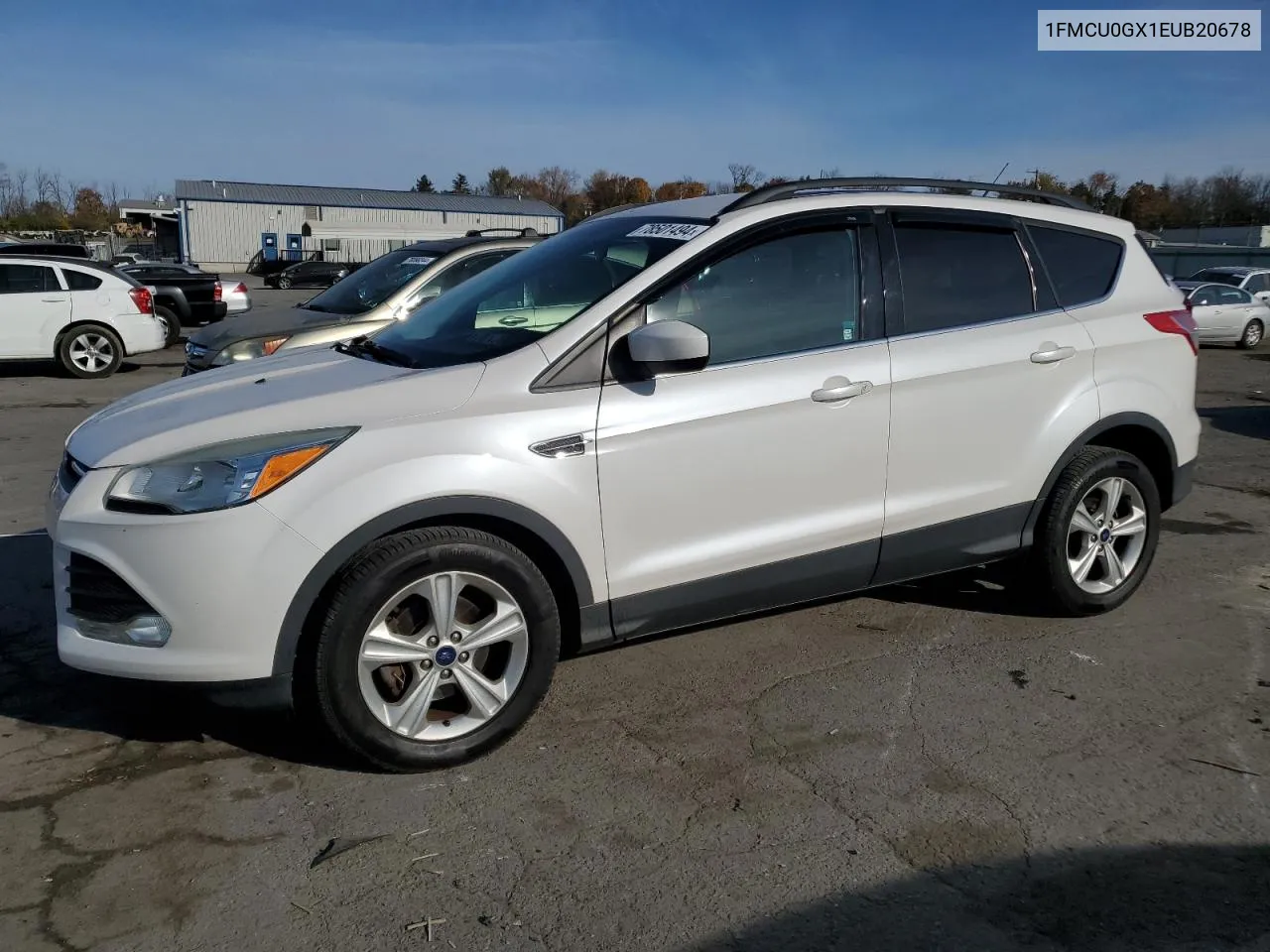 2014 Ford Escape Se VIN: 1FMCU0GX1EUB20678 Lot: 78501494