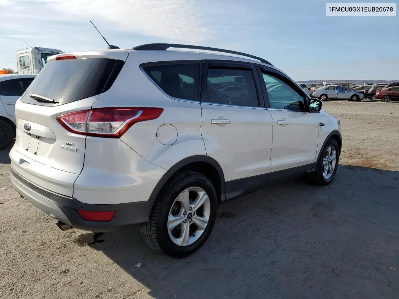 2014 Ford Escape Se VIN: 1FMCU0GX1EUB20678 Lot: 78501494