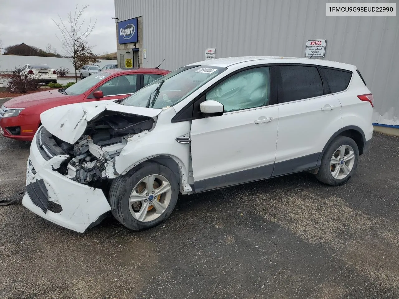 1FMCU9G98EUD22990 2014 Ford Escape Se