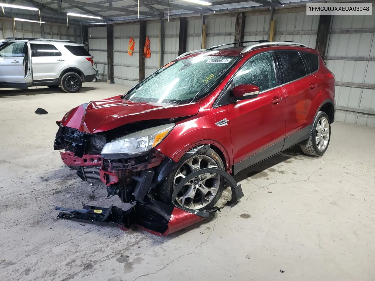 2014 Ford Escape Titanium VIN: 1FMCU0JXXEUA03948 Lot: 78655954